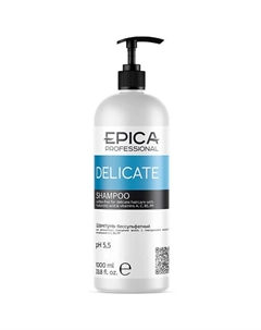 Шампунь для волос бессульфатный Delicate 1000 Epica professional