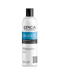 Шампунь для волос бессульфатный Delicate 300 Epica professional