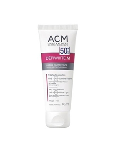 Крем защитный для лица Depiwhite M SPF 50+ 40 Acm laboratoire dermatologique