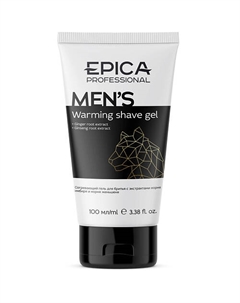 Гель для бритья согревающий Men's 100 Epica professional