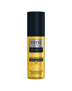 Масло для волос и тела мерцающее драгоценное Golden Oils 100 Estel professional