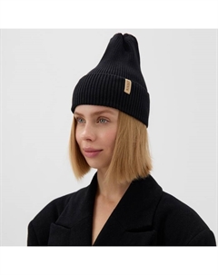 Шапка женская, р-р 52-56, цвет черный Minaku