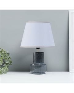 Лампа настольная «Теория» 1×40 Вт Е14 темно-синий 22.2×22.2×33 см Risalux