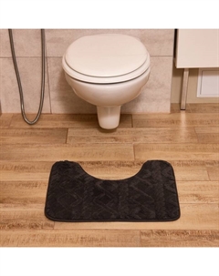 Коврик для ванной "Узор", цв. серый, 40х50 см Этель