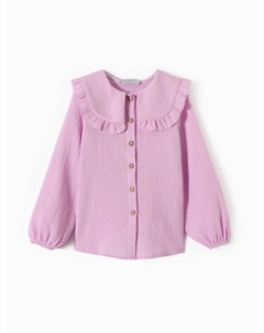 Рубашка детская, размер 38 (146-152 см), лиловая Kaftan