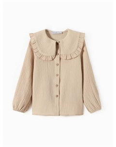 Рубашка детская, размер 34 (122-128 см), бежевая Kaftan