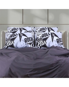 Комплект наволочек «» Rock star, 50×70 см, 2 шт., бязь, хлопок 100% Этель