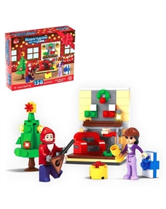 Конструктор «Новогодние истории», 158 деталей Unicon