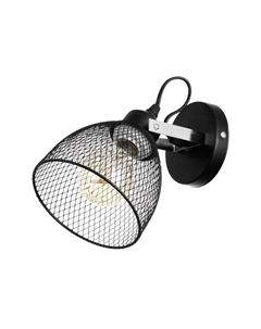 Бра 662411/1 40 Вт E27 черный 23×13×18 см Bayerlux