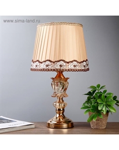 Лампа настольная Е27 220 В «Грааль» низ с подсветкой 44×25×25 см Risalux