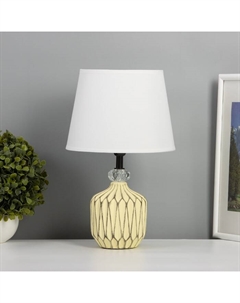 Лампа настольная «Стремление» 1×40 Вт Е14 желтый 20×20×33 см Risalux