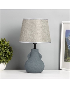 Лампа настольная «Каламбур» 1×40 Вт Е14 темно-серый 20×20×32 см Risalux