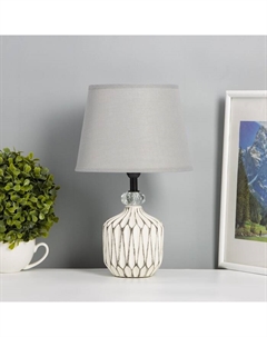 Лампа настольная «Стремление» 1×40 Вт Е14 белый 20×20×33 см Risalux