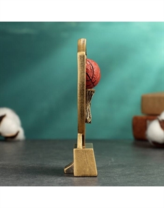 Кубок наградной с фигуркой «Баскетбол», 8×3×13 см Take it easy