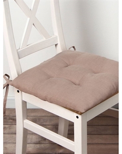 Подушка на стул SL HOME Coniferous, 42×42 см, коричневая Sima-land home