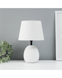 Лампа настольная «Притча» 1×40 Вт Е14 белый 20×20×32 см Risalux