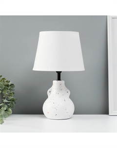 Лампа настольная «Каламбур» 1×40 Вт Е14 белый 20×20×32 см Risalux