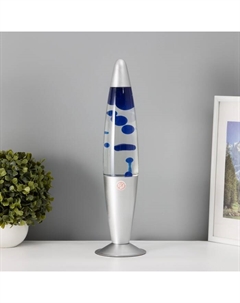 Лава-лампа «Голубые капли» воск, Е14 h=41 см Risalux