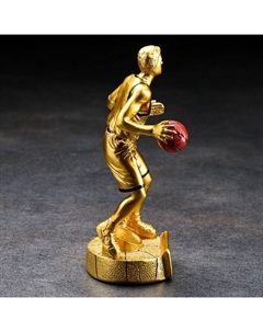 Кубок наградной с фигуркой «Баскетбол: лучший игрок», 18×7×7 см Сима-ленд