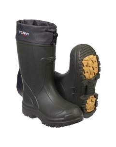 Сапоги, ЭВА, 4-слойный вкладыш с мехом, -45С, цвет олива, размер 45 Torvi