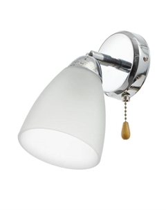 Бра «Ланис», 1×60 Вт E27, хром, 15×20×20 см Экономсвет