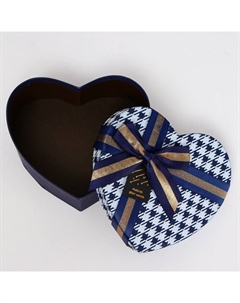 Набор подарочных коробок сердце 3 в 1, 22×20×9/19×17×7.5/16×13.5×6 см Upak land