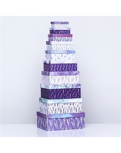 Набор коробок 10 в 1 «В твой праздник», 30 × 20 × 13 - 12×6.5×4 см Upak land