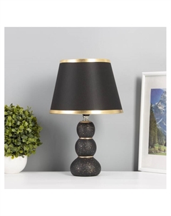 Лампа настольная «Шарики» 1×40 Вт Е27 черный/золото 22×22×36 см Risalux