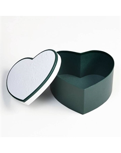 Набор подарочных коробок сердце 3 в 1, L:24.5×22×12.5 M:22×19.5×11.5 S:19.5×17×10.5 см Upak land