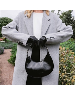 Сумка женская на молнии, цвет чёрный Richet