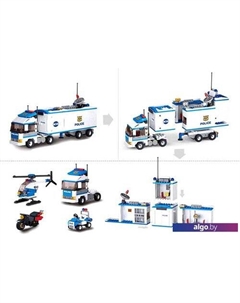 Конструктор M38-B0376 Полицейский грузовик Sluban