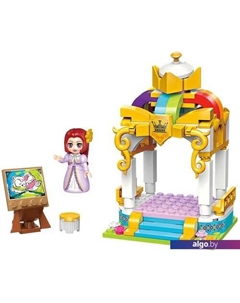 Конструктор Princess Leah 32011-4 Стеклянная беседка Qman