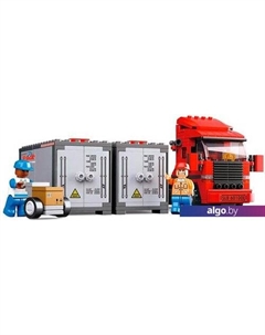 Конструктор M38-B0338 Большой красный грузовик Sluban