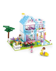 Конструктор M38-B0535 Загородная вилла с садом Sluban