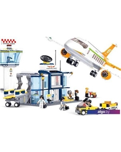 Конструктор M38-B0367 Международный аэропорт Sluban