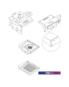 Кухонная вытяжка MPA 50 (нержавеющая сталь) Maunfeld