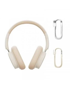 Наушники Bowie D05 (белый/бежевый) Baseus