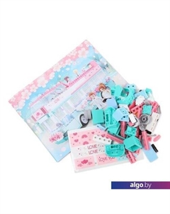 Конструктор Розовая мечта M38-B0769 Свадебный автобус Sluban