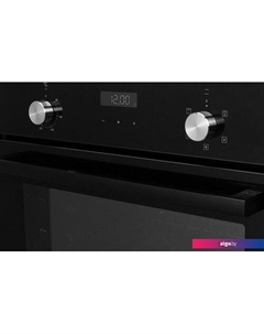 Электрический духовой шкаф ROL66 (черный/серебристый) Zorg