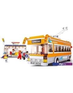 Конструктор M38-B0332 Троллейбус Sluban