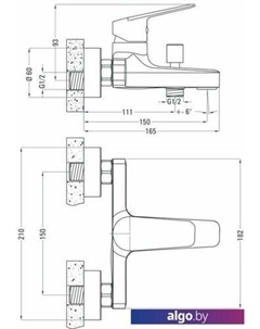 Смеситель Jasmin BGJ 010M Deante