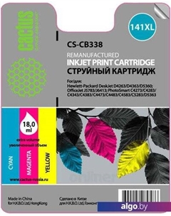 Картридж CS-CB338 (аналог HP CB338HE) Cactus