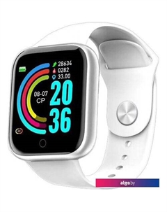 Умные часы IceLine (серебристый/белый) Irbis