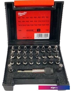 Набор бит 4932352747 (27 предметов) Milwaukee