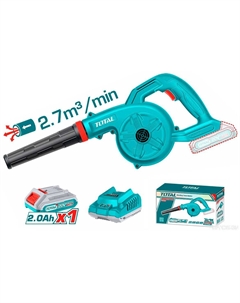 Ручная воздуходувка TABLI200281 (с 1-им АКБ) Total