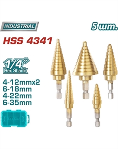 Набор сверл TACSD2051 (5 шт) Total