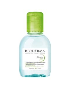 Мицеллярная вода очищающая для жирной и проблемной кожи лица Sebium 100 Bioderma