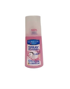 Дезодорант-спрей натуральный без алюминия и SLS 125 Come'on