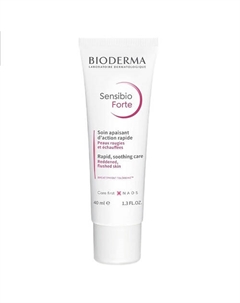 Крем для очищения нормальной и чувствительной кожи лица Sensibio Форте 40 Bioderma