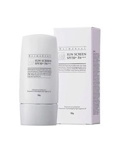 Крем солнцезащитный для кожи лица и шеи "Sun Screen SPF 50+ PA+++" 50 Dermaheal
